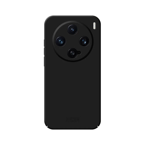 MOFI For vivo X200 Pro mini 5G  JK Qin Series Skin-Touch Matte Phone Case Acrylic+TPU Shockproof Cover - Black - 1