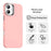 For iPhone 16 Plus Case TPU + TPE Anti Drop Protection Phone Cover - Pink - 2