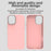 For iPhone 16 Plus Case TPU + TPE Anti Drop Protection Phone Cover - Pink - 5