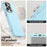 For iPhone 12 Pro Max Case TPU + TPE Anti Drop Protection Phone Cover - Blue - 4