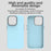 For iPhone 12 Pro Max Case TPU + TPE Anti Drop Protection Phone Cover - Blue - 6