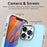 For iPhone 12 Pro Max Case TPU + TPE Anti Drop Protection Phone Cover - Blue - 7