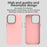For iPhone 13 Pro Case TPU + TPE Anti Drop Protection Phone Cover - Pink - 6