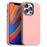 For iPhone 13 Pro Max Case TPU + TPE Anti Drop Protection Phone Cover - Pink - 1