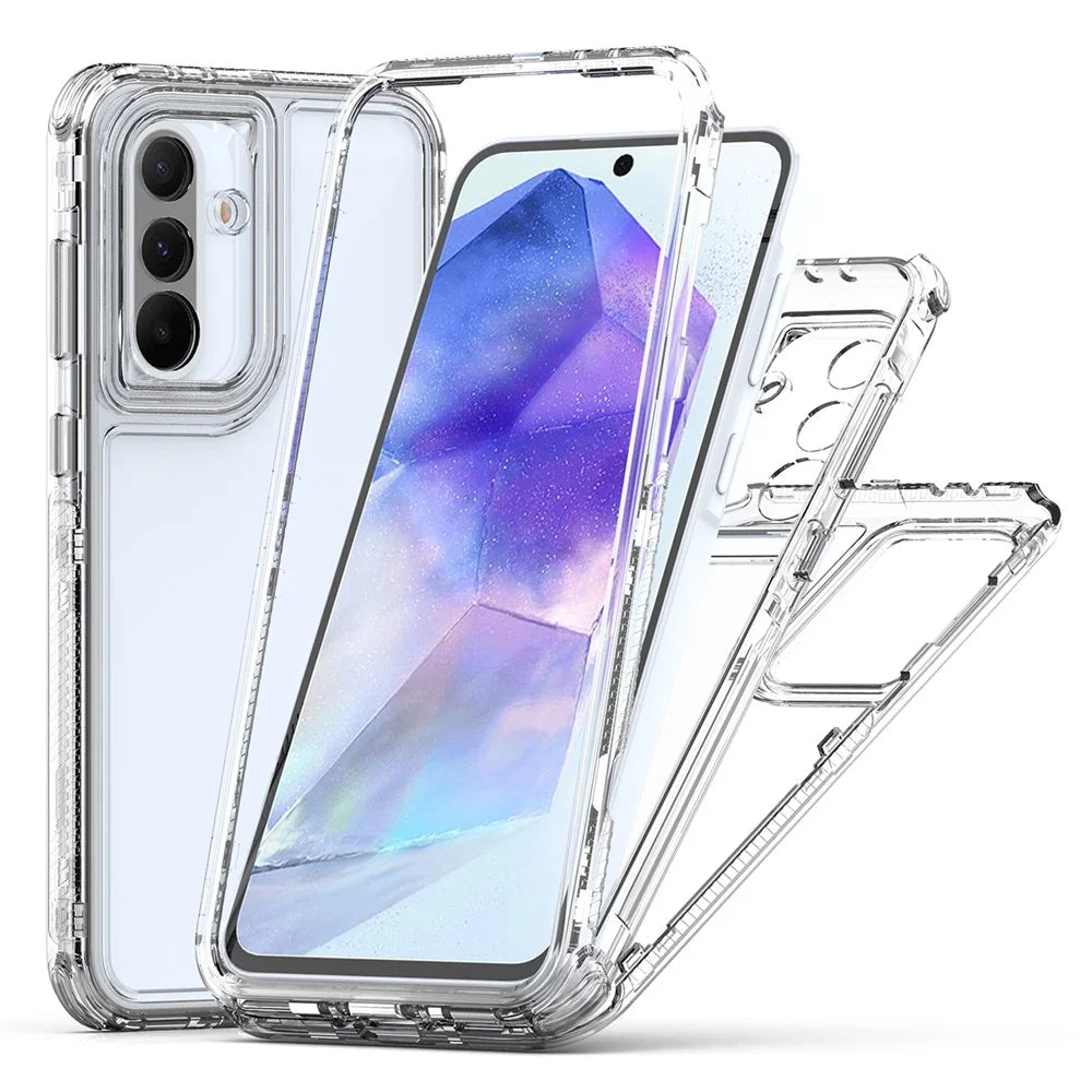 For Samsung Galaxy A36 5G Case Anti Scratch Acrylic TPU Clear Phone Cover - 1