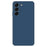 For Samsung Galaxy S22+ 5G Microfiber Lining Design Rubberized Flexible TPU Case Straight Edge Phone Protective Cover - Dark Blue - 1
