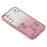 KADEM For Samsung Galaxy A36 5G Case Flower Pattern TPU Gradient Phone Cover with Lanyards - Rose Gold - 4