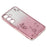 KADEM For Samsung Galaxy S25 Case Flower Pattern TPU Gradient Phone Cover with Lanyards - Rose Gold - 4