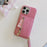 For iPhone 14 Pro Case Card Slots Kickstand PU Leather Back Cover with Zipper Pocket, Wrist Strap - Pink - 4
