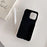 For iPhone 15 Pro Case Mirror Design PU Leather Back Cover with Card Slots, Wrist Strap - White - 3