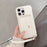 For iPhone 15 Pro Case Mirror Design PU Leather Back Cover with Card Slots, Wrist Strap - White - 7