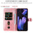 For Google Pixel 9a Case Zipper Wallet Calf Texture PU Leather Phone Cover - Pink - 6
