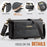CASEME For Samsung Galaxy S23 FE Case  C39 RFID Blocking Zipper Wallet Stand Leather Cover with Strap - Black - 4