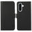 ABEEL For Samsung Galaxy A56 5G Case Leather Phone Cover with RFID Blocking Wallet - Black - 1