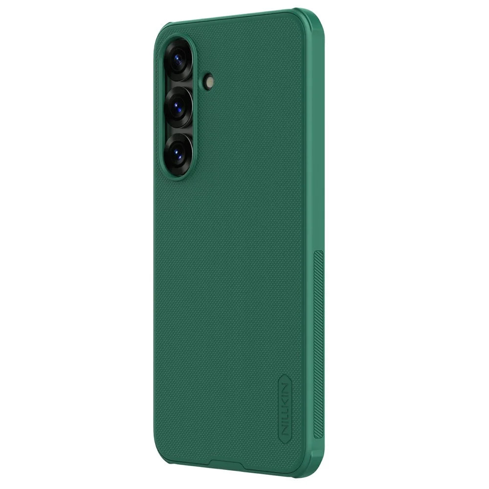 NILLKIN Frosted Shield Pro For Samsung Galaxy S25+ Case Matte PC+TPU Phone Cover - Green - 2