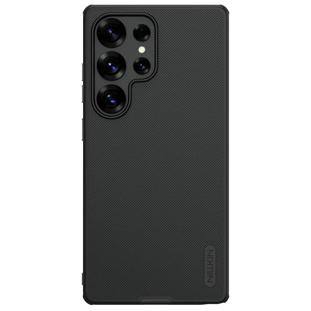 NILLKIN Frosted Shield Pro For Samsung Galaxy S25 Ultra Case Matte PC+TPU Phone Cover - Black - 1