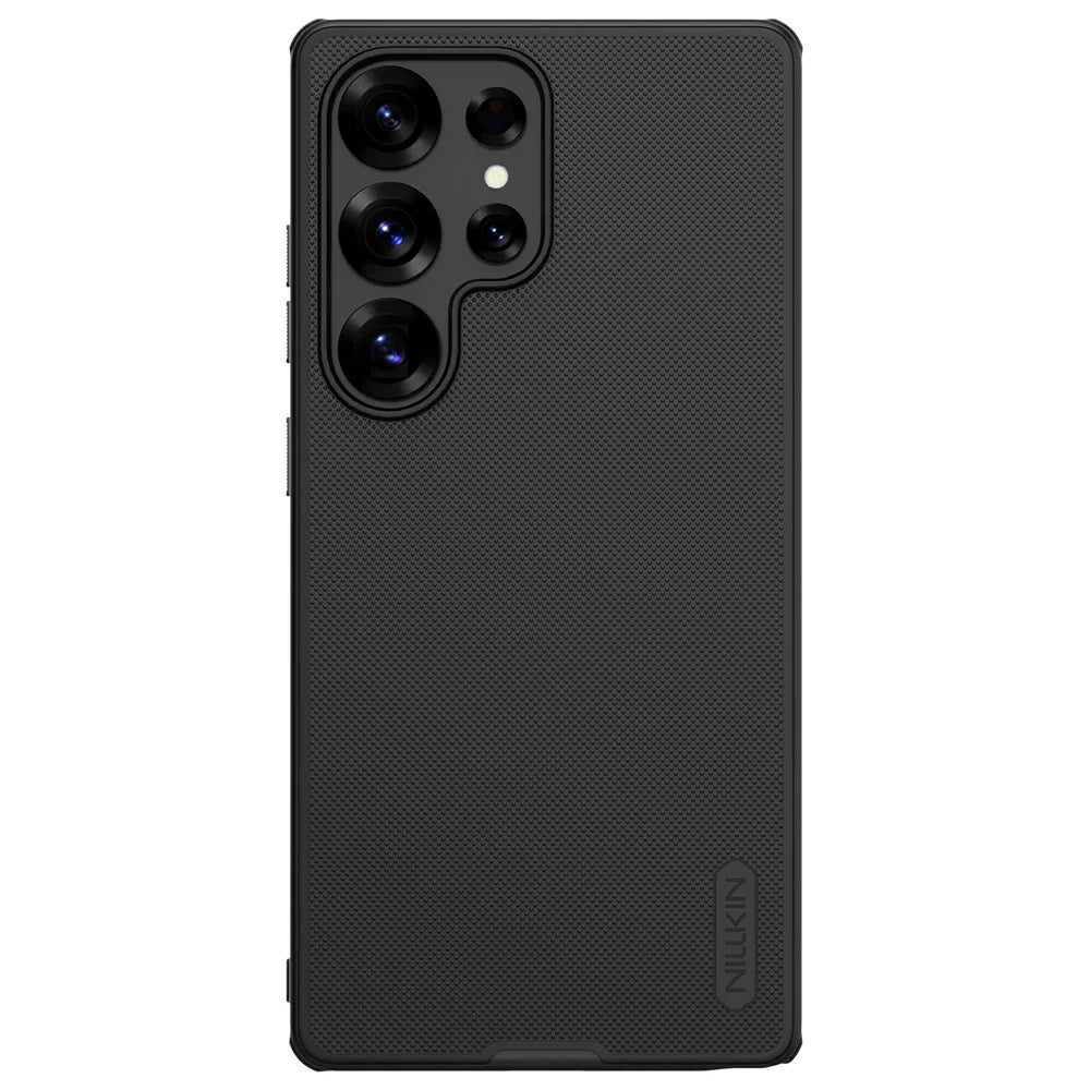 NILLKIN Frosted Shield Pro for Samsung Galaxy S25 Ultra Magnetic Case PC+TPU Phone Cover - Black - 1