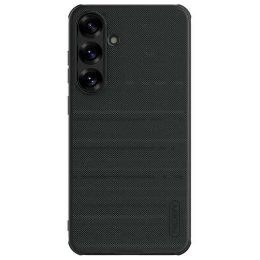 NILLKIN Frosted Shield Pro for Samsung Galaxy S25 Magnetic Case PC+TPU Phone Cover - Black - 1