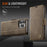 AUTSPACE For iPhone 16 Pro Max Case  A11 RFID Blocking Retro Leather Cell Phone Wallet Cover - Brown - 7