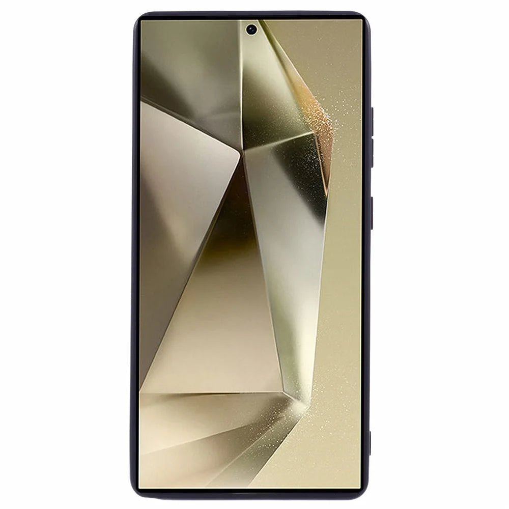 X-LEVEL For Samsung Galaxy S25 Ultra Phone Case Leather Coated PC TPU Back Cover with Metal Kickstand - Grey - 2