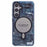 YOUNGKIT For Samsung Galaxy S25 Magnetic Case IMD Circuit Board PC TPU Phone Cover Matte Finish - Grey - 3