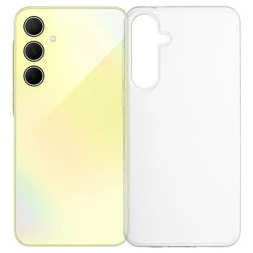 For Samsung Galaxy A55 5G Case Slim Fit Transparent Soft TPU Phone Cover - 1