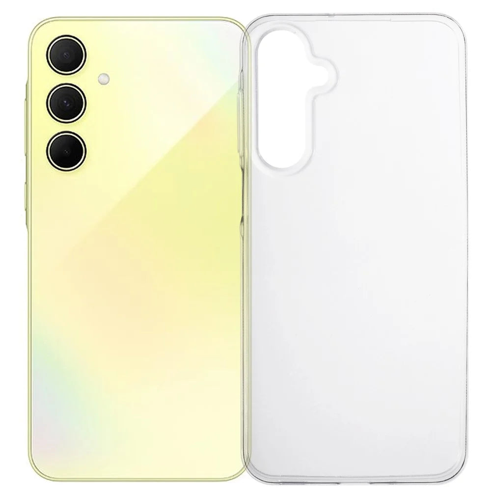 For Samsung Galaxy A35 5G Case Slim Fit Transparent Soft TPU Phone Cover - 1