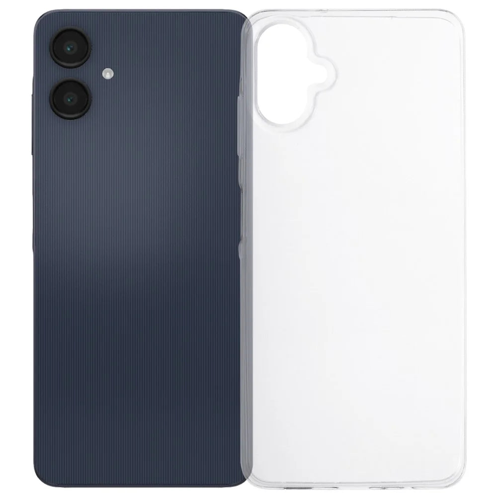 For Samsung Galaxy A06 4G Case Slim Fit Transparent Soft TPU Phone Cover - 1