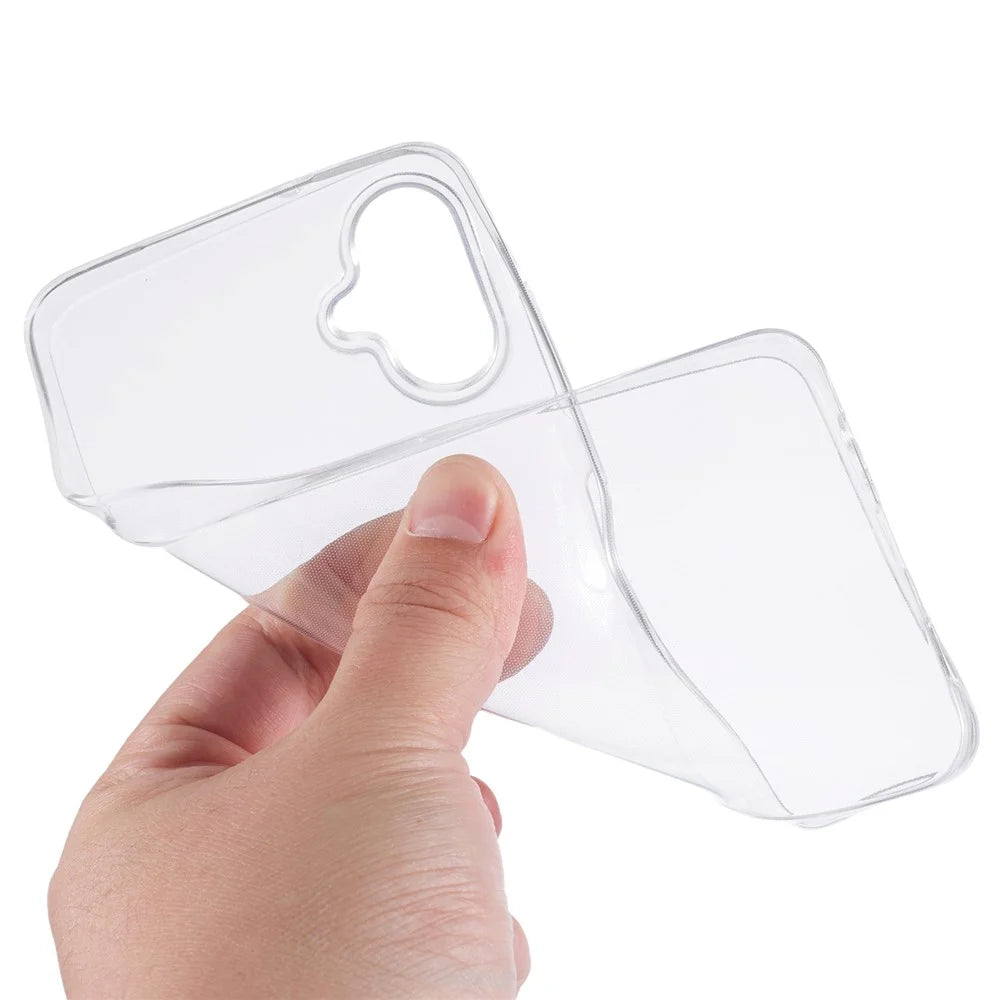 For Samsung Galaxy A06 4G Case Slim Fit Transparent Soft TPU Phone Cover - 4