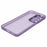 For Samsung Galaxy A26 5G Case Electroplated Camera Frame TPU Phone Cover - Transparent Purple - 4
