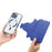 For iPhone 15 Pro Max Case Compatible with MagSafe Detachable Leather Phone Cover with Lens Film - Blue - 5
