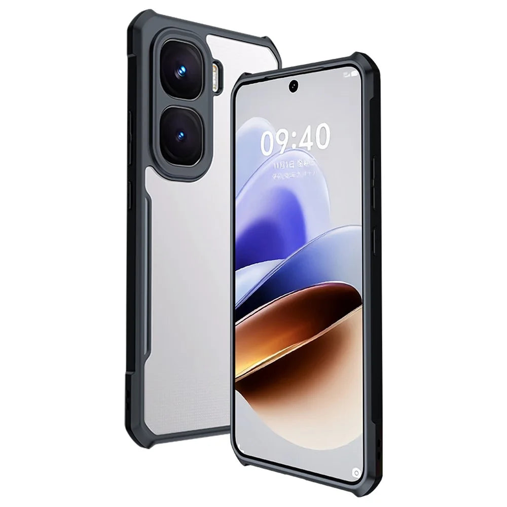 XUNDD For vivo iQOO Neo10 5G Case Dropproof TPU + Acrylic Clear Back Phone Cover - 1