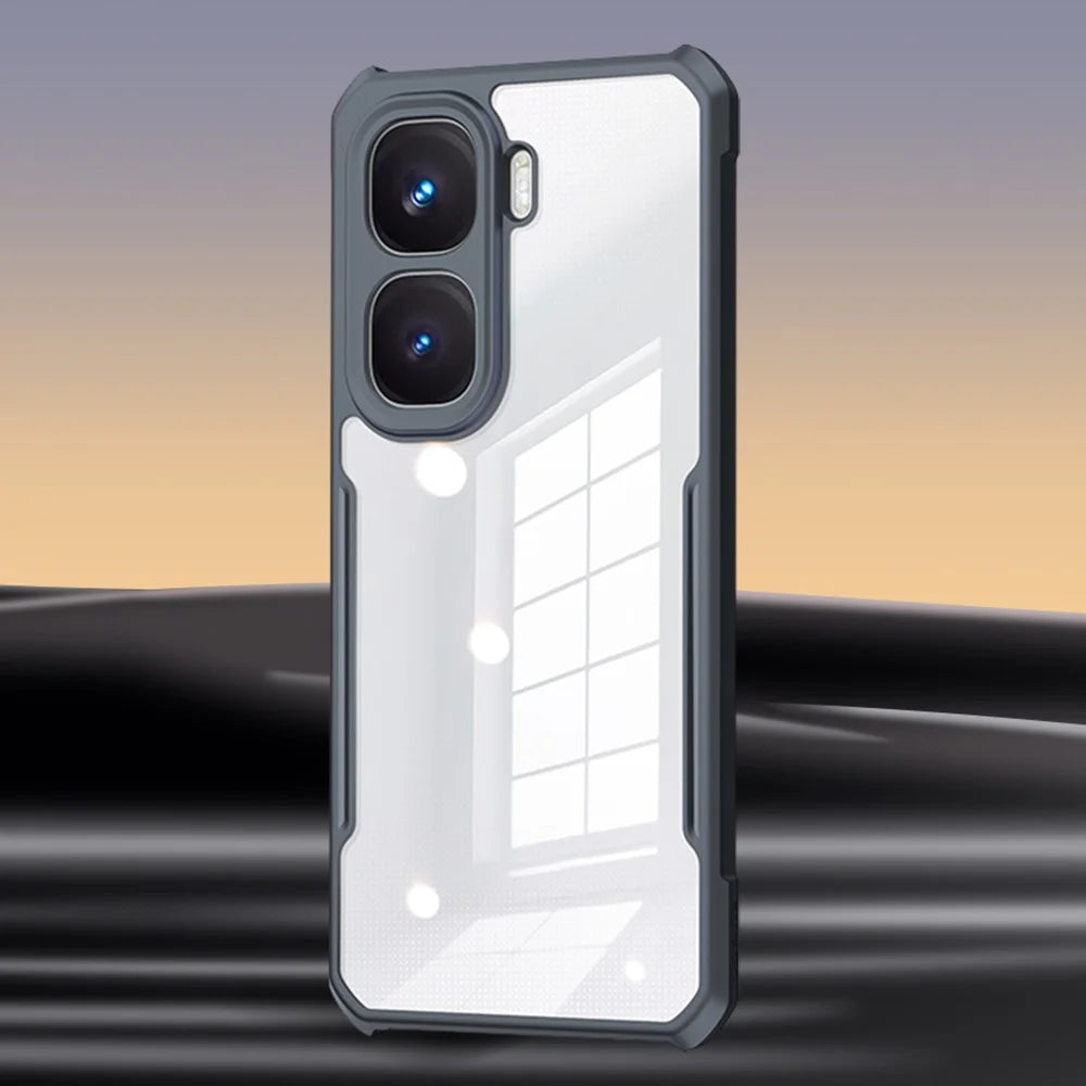 XUNDD For vivo iQOO Neo10 5G Case Dropproof TPU + Acrylic Clear Back Phone Cover - 2