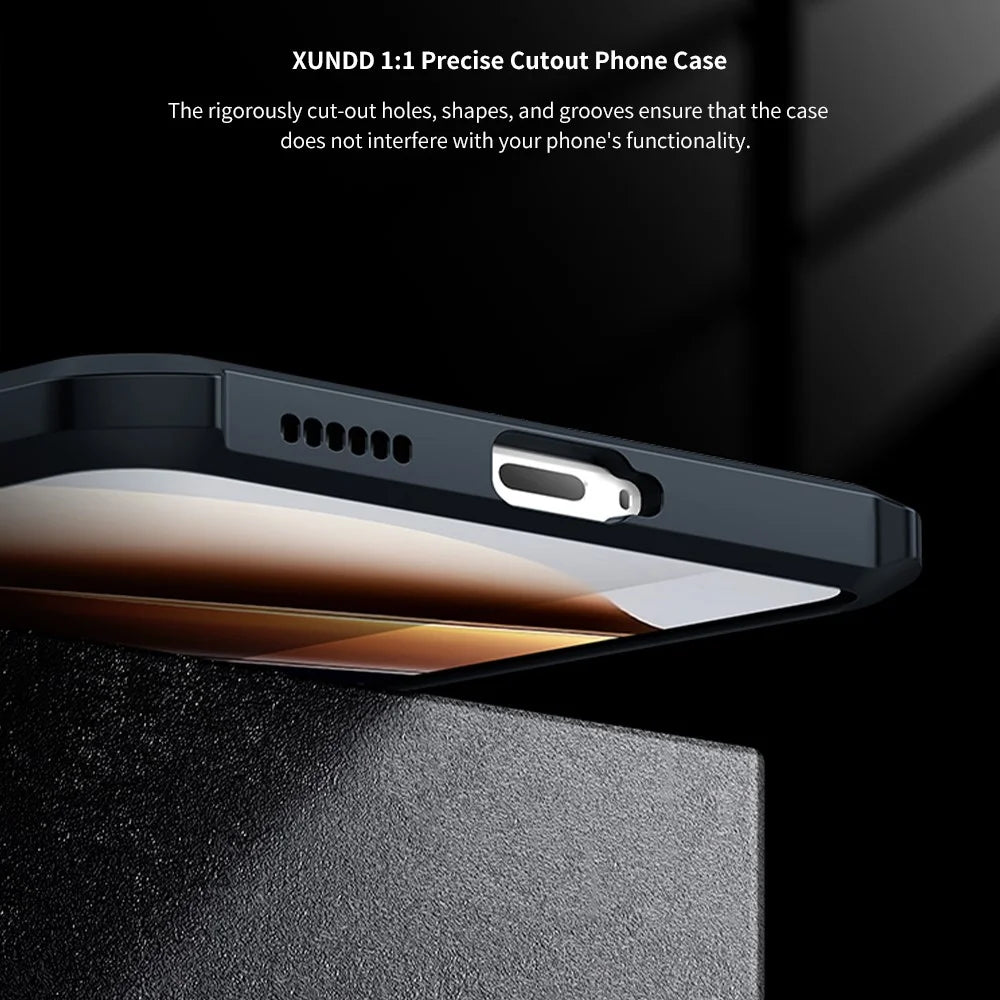 XUNDD For vivo iQOO Neo10 5G Case Dropproof TPU + Acrylic Clear Back Phone Cover - 7
