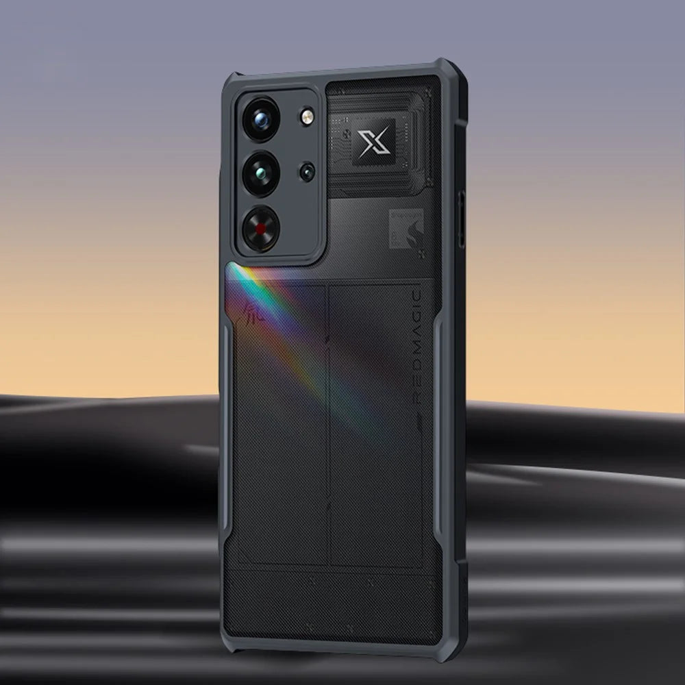 XUNDD For ZTE nubia Red Magic 10 Pro 5G Case Dropproof TPU + Acrylic Clear Back Phone Cover - 3