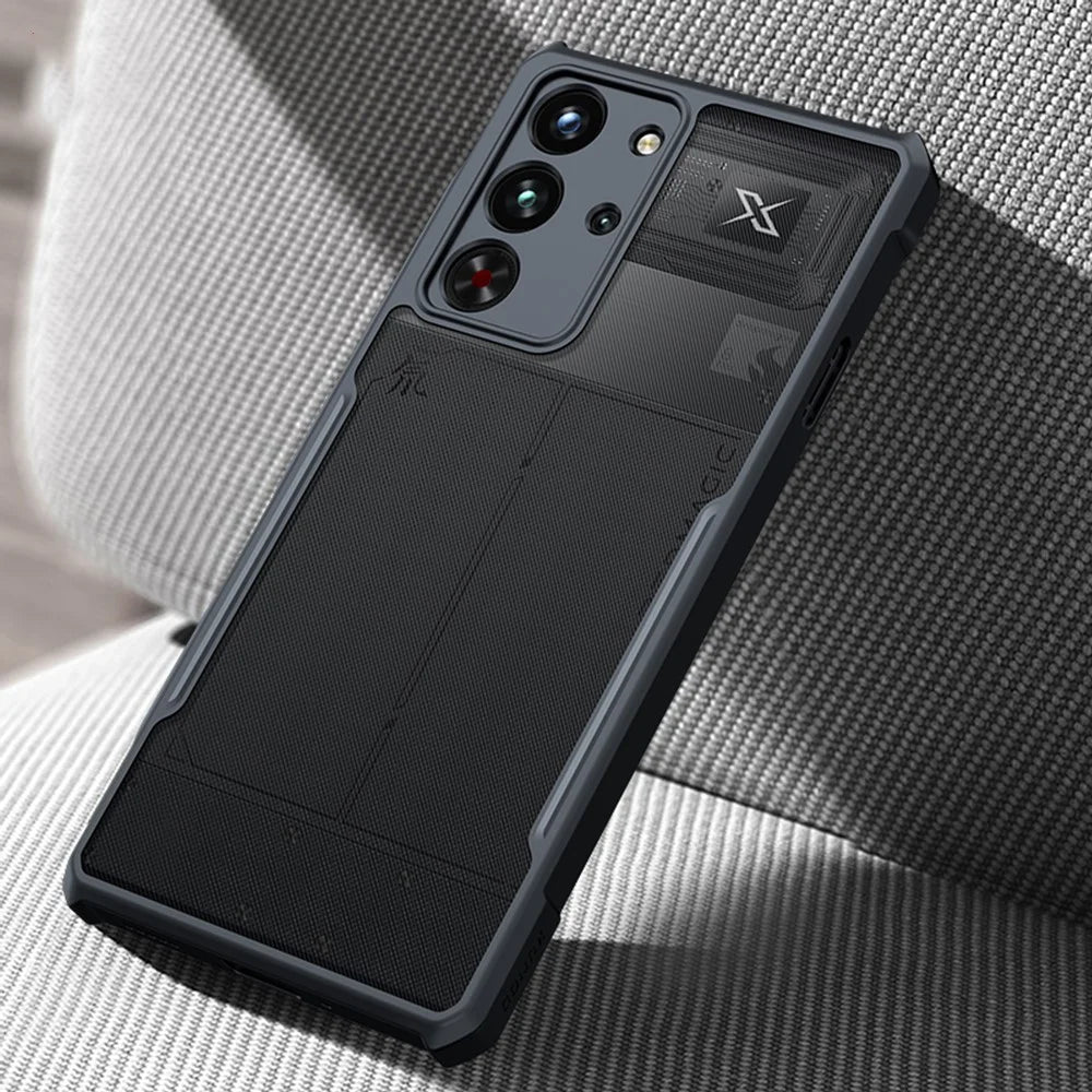 XUNDD For ZTE nubia Red Magic 10 Pro 5G Case Dropproof TPU + Acrylic Clear Back Phone Cover - 5