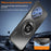 For OnePlus 13 Magnetic Case Kickstand TPU PC Heat Dissipation Phone Cover - Black - 3