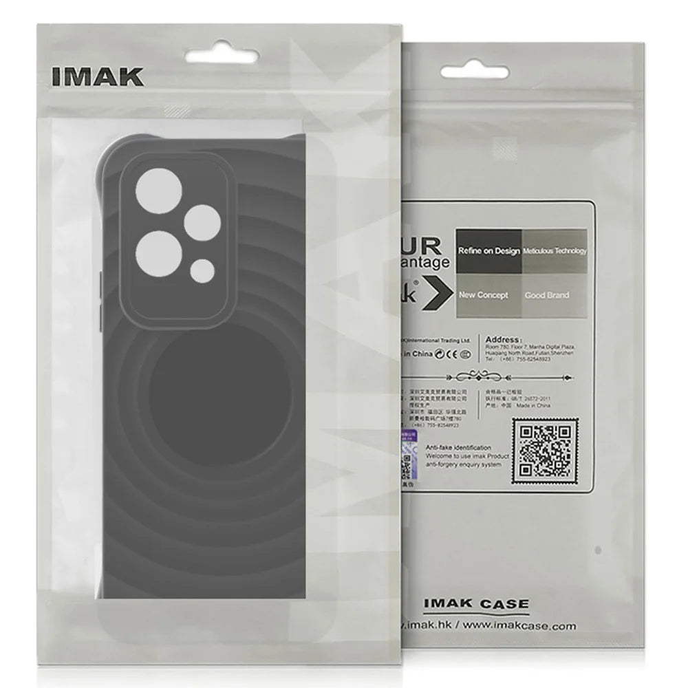 IMAK UC-6 Series for Samsung Galaxy S25 Ultra Case Water Drop Texture Anti-Skid Matte TPU Cover - Matte White - 6