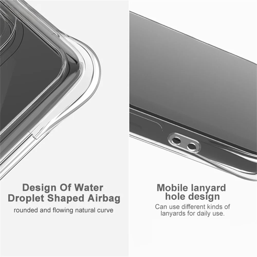 IMAK For ZTE nubia Z70S Ultra 5G / Z70 Ultra 5G Case TPU Phone Cover Airbag Shockproof Protection - Transparent - 3
