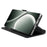 For Realme GT 7 Pro 5G Case Stand PU Leather Phone Cover Card Holder Mirror - Black - 3