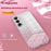 For Samsung Galaxy A56 5G Case Electroplating Gradient Glitter TPU Phone Cover - Pink - 5