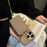 For iPhone 16 Pro Max Case Zipper Card Slots PU Leather Phone Back Cover with Wrist Strap - Grey - 4