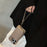 For iPhone 16 Pro Max Case Zipper Card Slots PU Leather Phone Back Cover with Wrist Strap - Grey - 5