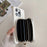 For iPhone 14 Pro Case Zipper Card Slots PU Leather Phone Back Cover with Wrist Strap - White - 4
