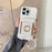 For iPhone 14 Pro Case Card Slots Kickstand PU Leather Back Cover with Ring Holder, Wrist Strap - White - 3