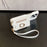 For iPhone 14 Pro Case Card Slots Kickstand PU Leather Back Cover with Ring Holder, Wrist Strap - White - 4