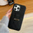 For iPhone 15 Pro Case with Card Slots Litchi Texture Leather + PET Phone Cover - Black - 6