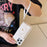 For iPhone 15 Pro Case Card Slots Mirror Design Jeans Cloth Texture PU Leather Back Cover with Strap - White - 7