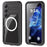 REDPEPPER For Samsung Galaxy S25+ IP68 Waterproof Magnetic Case Clear Phone Cover - Black - 2