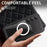 REDPEPPER For Samsung Galaxy S25+ IP68 Waterproof Magnetic Case Clear Phone Cover - Black - 4